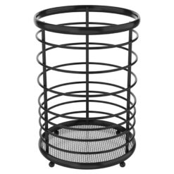 Tesco Black Round Wire Organiser