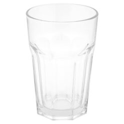 Tesco Soda Glass Tumbler Clear