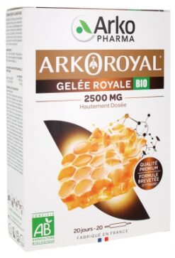 Arko Royal Organic Royal Jelly 2500mg 20 Phials