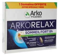 Arkorelax Strong Sleep 8H 30 Tablets Special Offer
