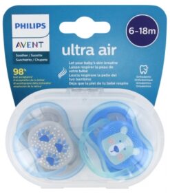 Ultra Air 2 Orthodontic Soothers 6-18 Months