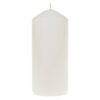 Tesco Unfragranced Medium Pillar Candle - White