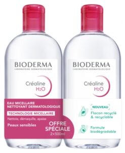 Créaline H2O Original Micellar Water 2 x 500ml