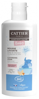 Baby Cleansing Foam Body & Hair Organic 150ml