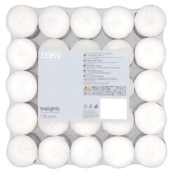 Tesco Tealights 100 Pack