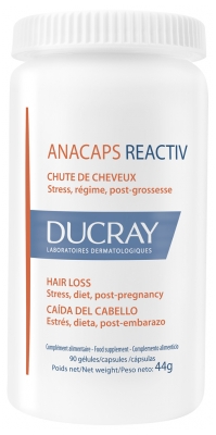 Anacaps Reactiv Reactive Hair Loss 90 Capsules