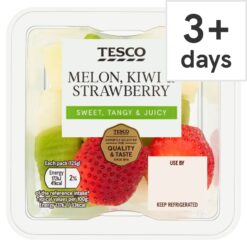 Tesco Kiwi Strawberry & Melon 125G