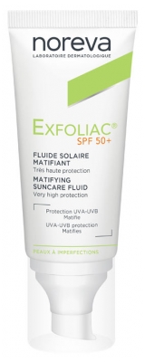 Exfoliac SPF50+ Mattifying Sun Fluid 40ml