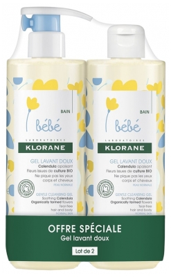 Baby Gentle Cleansing Gel 2 x 500ml
