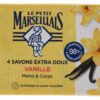 Extra Gentle Soap Vanilla 4 x 100g