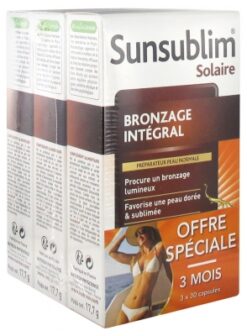 Sunsublim Integral Tanning Normal Skin 3 x 30 Capsules