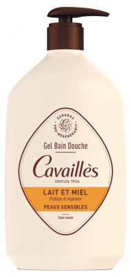 Bath and Shower Gel for Sensitive Skin Milk and Honey 1L