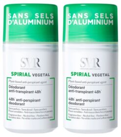 Spirial Natural Deodorant Anti-Perspirant Roll-on 2 x 50ml