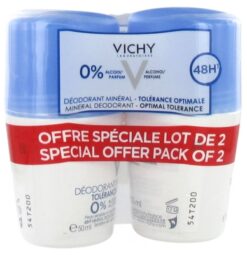 48HR Mineral Deodorant Optimal Tolerance Roll-On 2 x 50ml