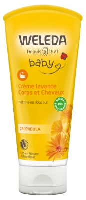 Baby Calendula Body and Hair Washing Cream 200ml